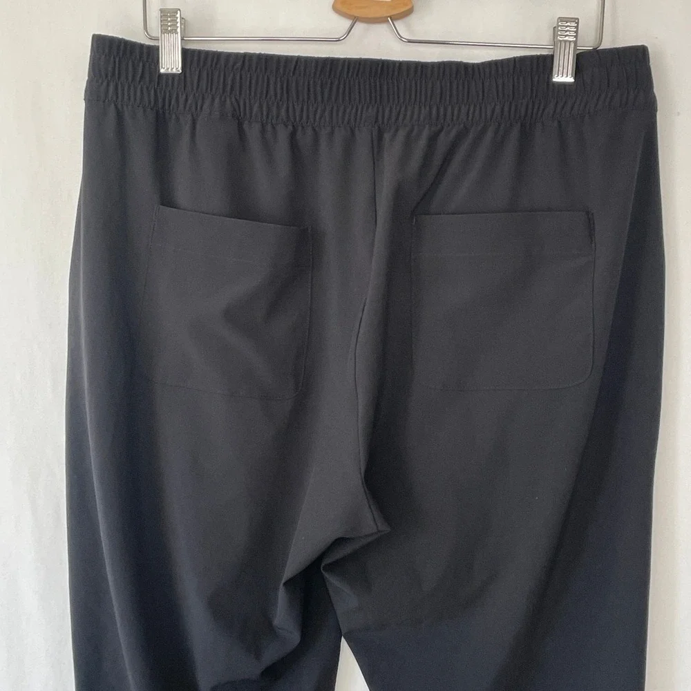Banana Republic Standard J Mens Joggers Black Activewear Loungewear Size Large